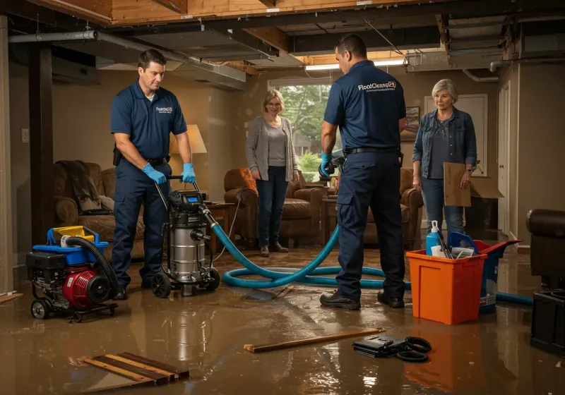 Basement Water Extraction and Removal Techniques process in Mitchell, IN